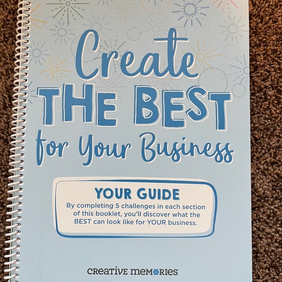Creative Memories Other - Creative Memories "Create the Best for your Business" book